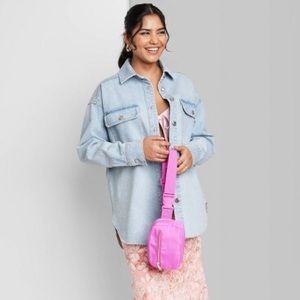 Wild Fable Women’s Denim Shacket SMALL